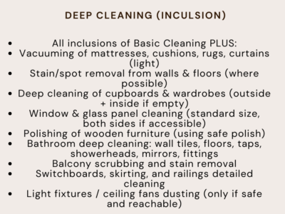 SparkleHome Cleaning Services
