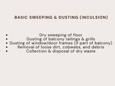 FreshSpace Balcony Care